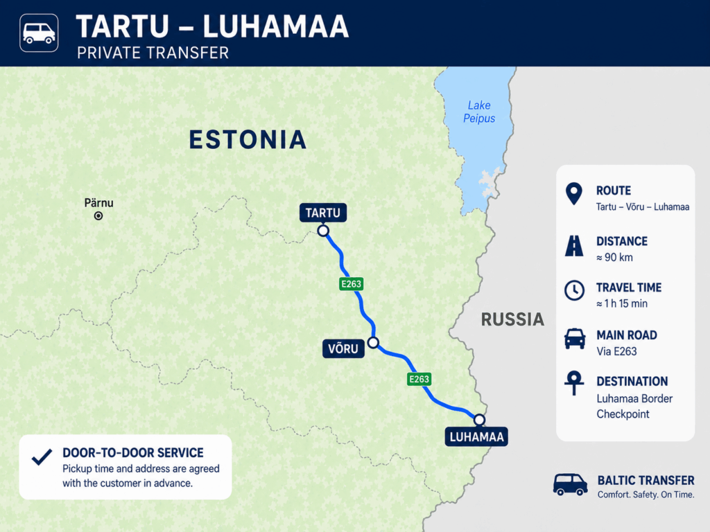 Booking a trip Tallinn-Koidula ⇄ Koidula-Tallinn