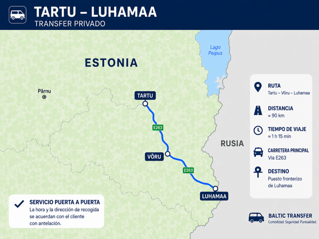 Reservar un viaje Tallin-Koidula ⇄ Koidula-Tallin